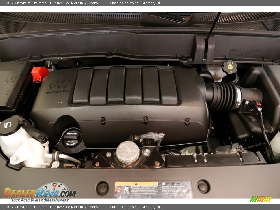 2017 Chevrolet Traverse LT Silver Ice Metallic / Ebony Photo #20