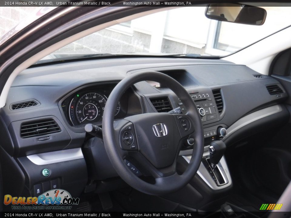 2014 Honda CR-V LX AWD Urban Titanium Metallic / Black Photo #10