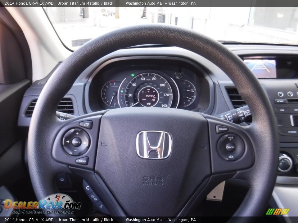 2014 Honda CR-V LX AWD Urban Titanium Metallic / Black Photo #16