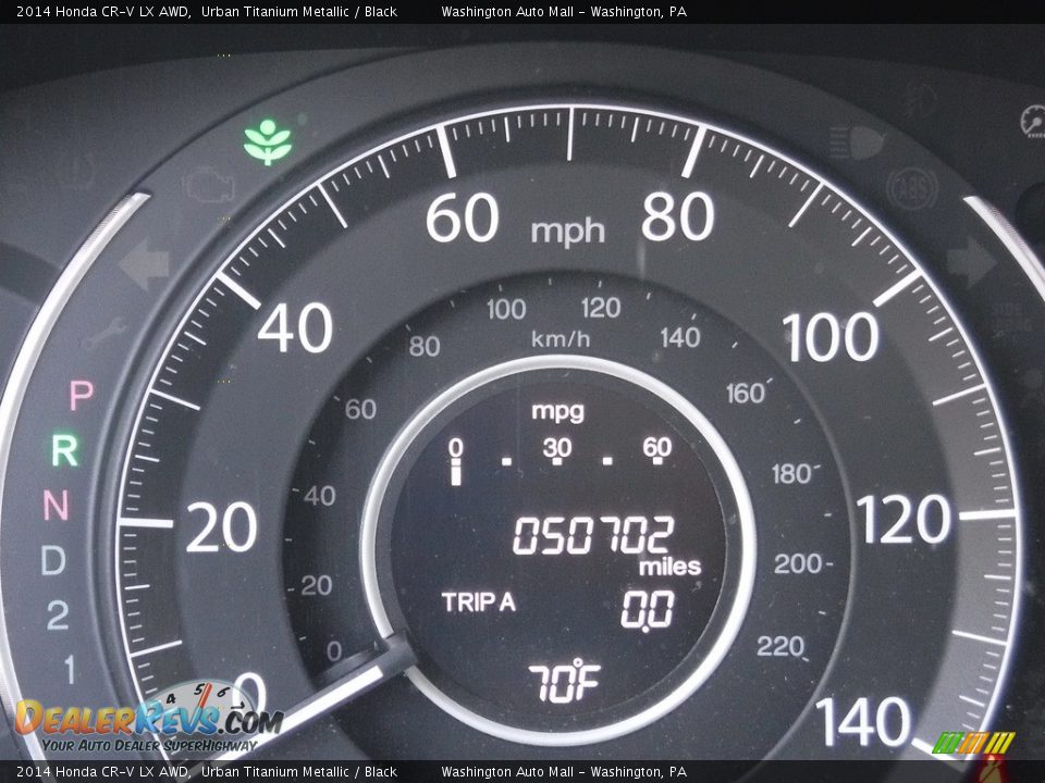 2014 Honda CR-V LX AWD Urban Titanium Metallic / Black Photo #25