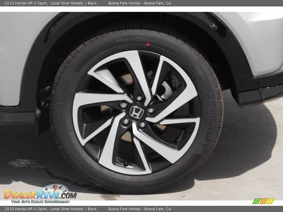 2019 Honda HR-V Sport Lunar Silver Metallic / Black Photo #13