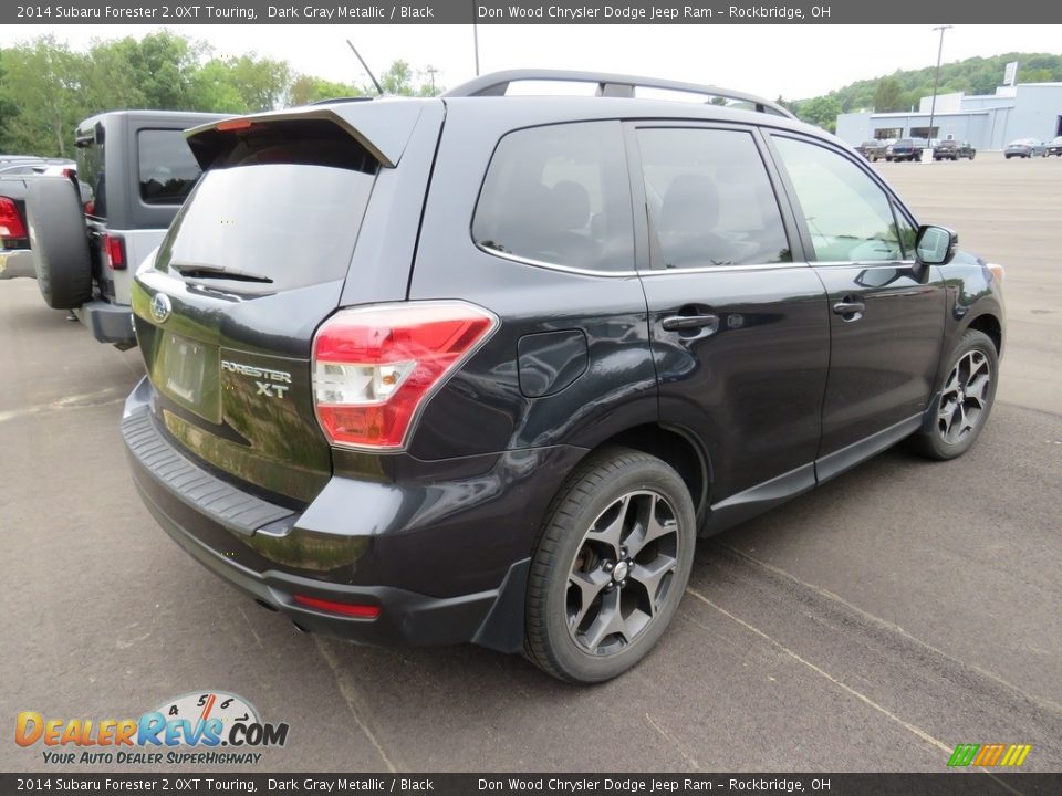 2014 Subaru Forester 2.0XT Touring Dark Gray Metallic / Black Photo #5