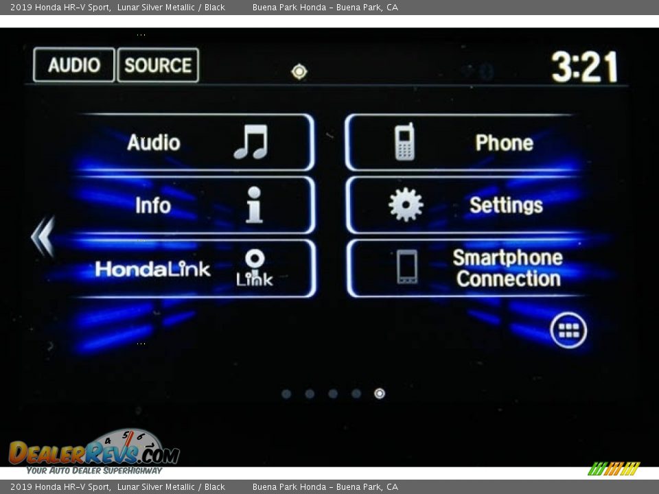 2019 Honda HR-V Sport Lunar Silver Metallic / Black Photo #29