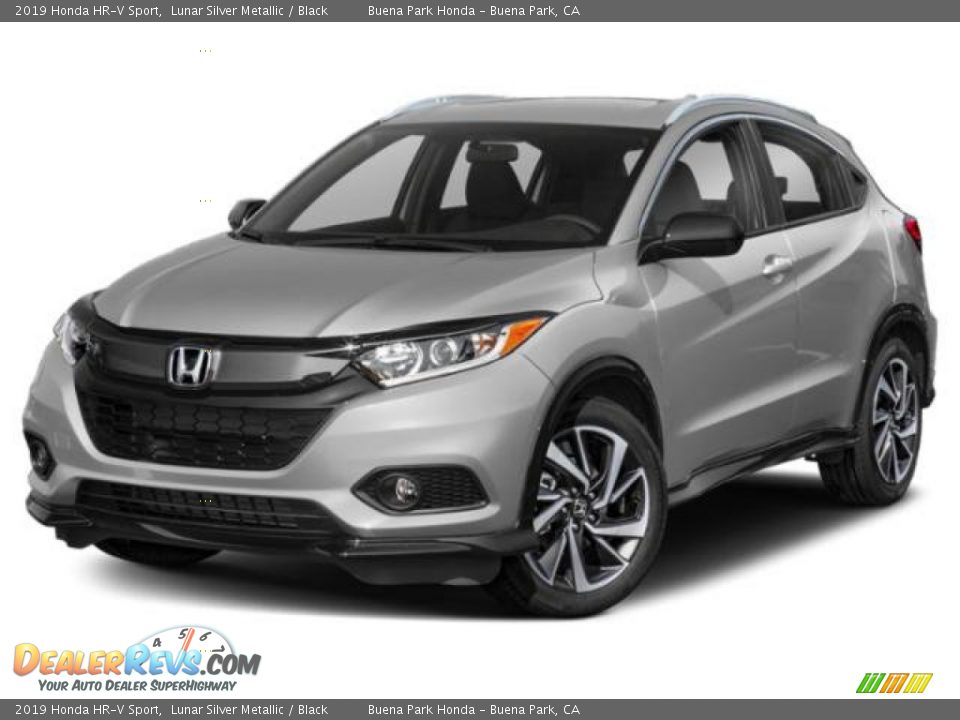 2019 Honda HR-V Sport Lunar Silver Metallic / Black Photo #36