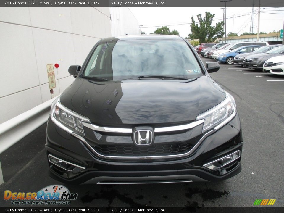 2016 Honda CR-V EX AWD Crystal Black Pearl / Black Photo #8