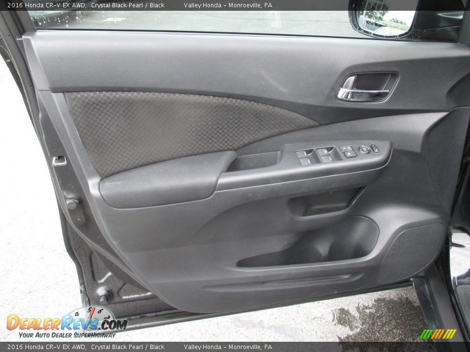 2016 Honda CR-V EX AWD Crystal Black Pearl / Black Photo #10
