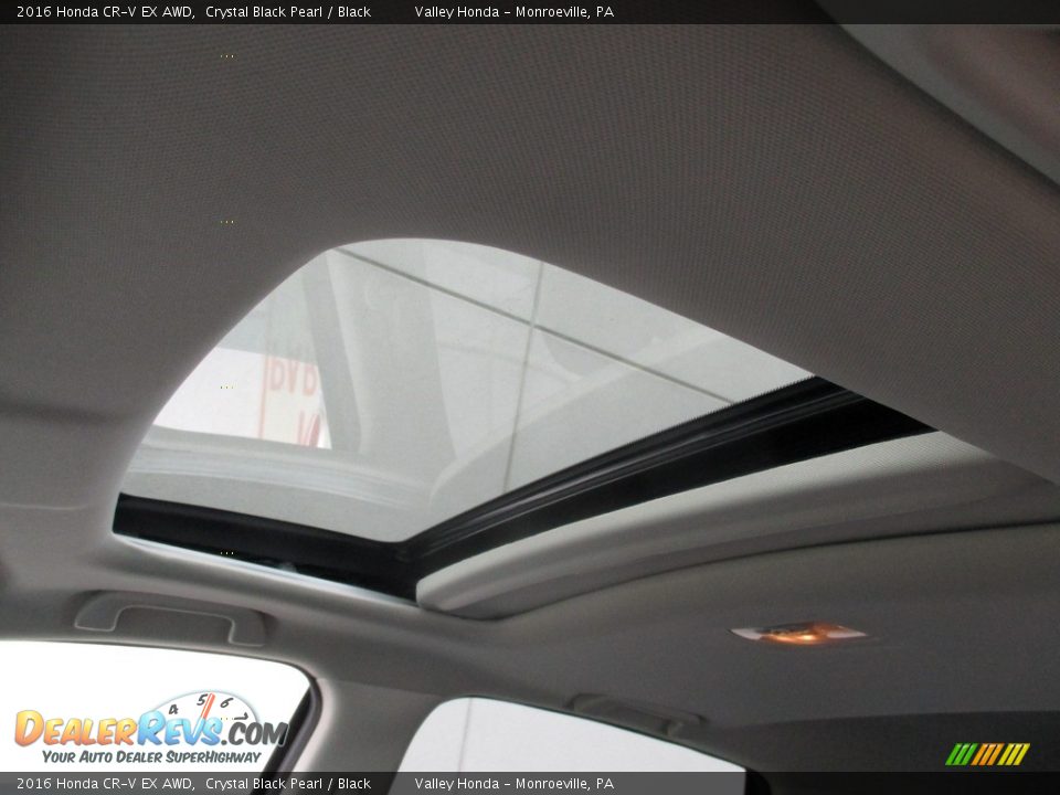 2016 Honda CR-V EX AWD Crystal Black Pearl / Black Photo #11
