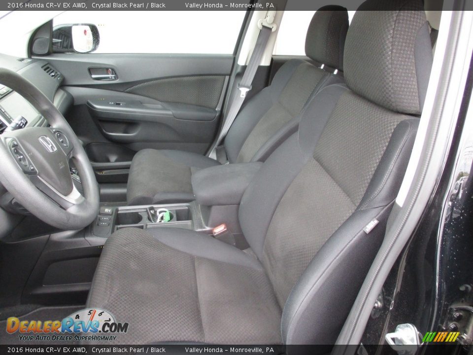 2016 Honda CR-V EX AWD Crystal Black Pearl / Black Photo #12