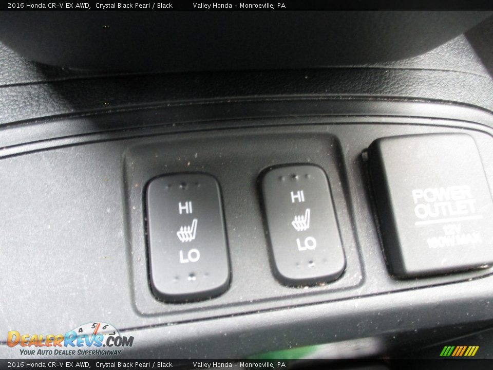2016 Honda CR-V EX AWD Crystal Black Pearl / Black Photo #16