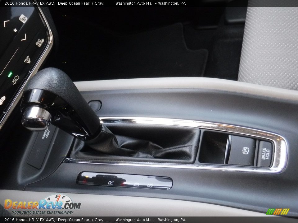 2016 Honda HR-V EX AWD Deep Ocean Pearl / Gray Photo #18