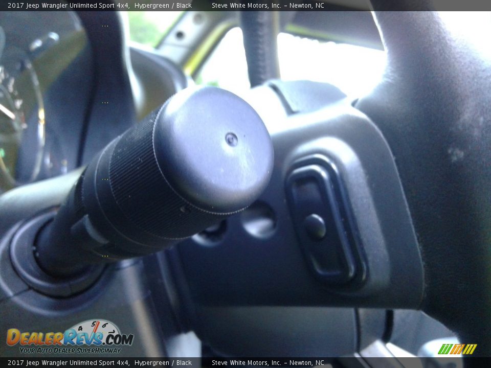2017 Jeep Wrangler Unlimited Sport 4x4 Hypergreen / Black Photo #15
