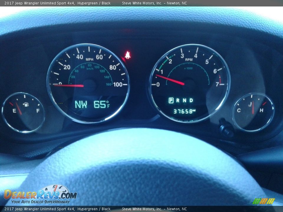 2017 Jeep Wrangler Unlimited Sport 4x4 Hypergreen / Black Photo #18