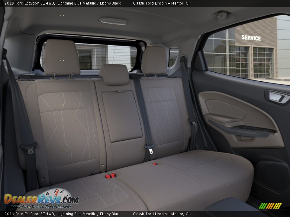 2019 Ford EcoSport SE 4WD Lightning Blue Metallic / Ebony Black Photo #11