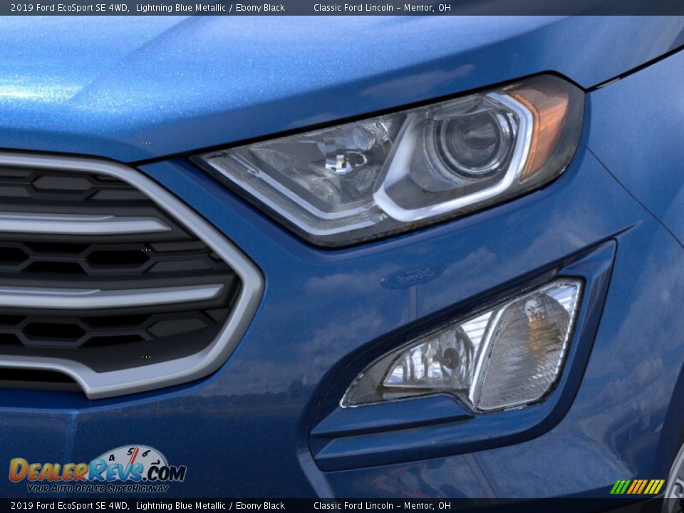 2019 Ford EcoSport SE 4WD Lightning Blue Metallic / Ebony Black Photo #18