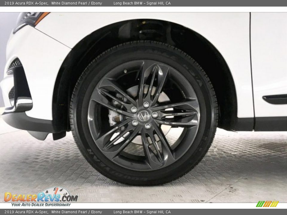 2019 Acura RDX A-Spec White Diamond Pearl / Ebony Photo #8
