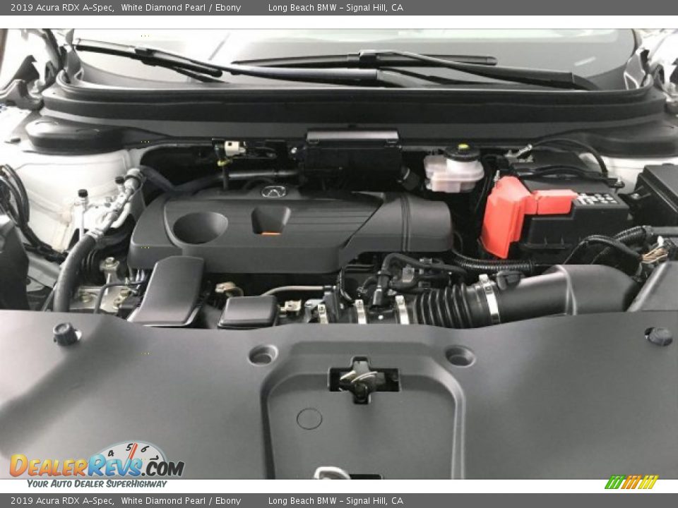 2019 Acura RDX A-Spec White Diamond Pearl / Ebony Photo #9
