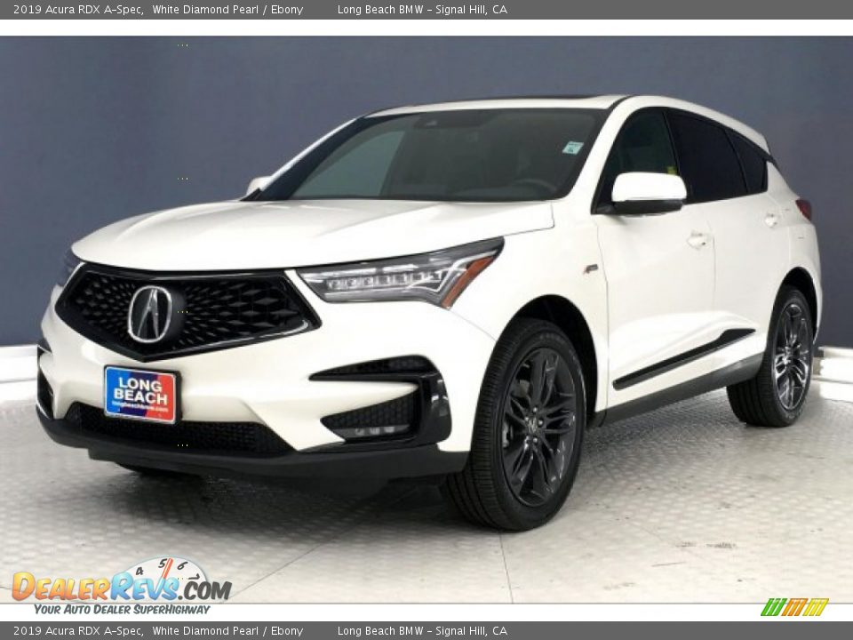 2019 Acura RDX A-Spec White Diamond Pearl / Ebony Photo #12