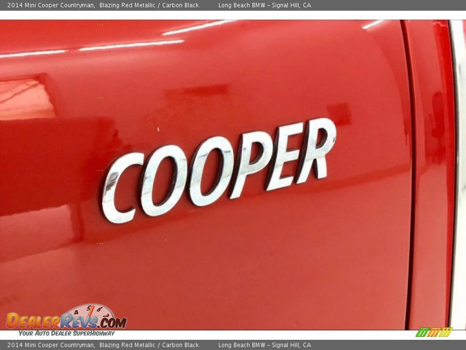 2014 Mini Cooper Countryman Blazing Red Metallic / Carbon Black Photo #7