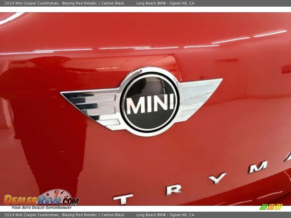 2014 Mini Cooper Countryman Blazing Red Metallic / Carbon Black Photo #21
