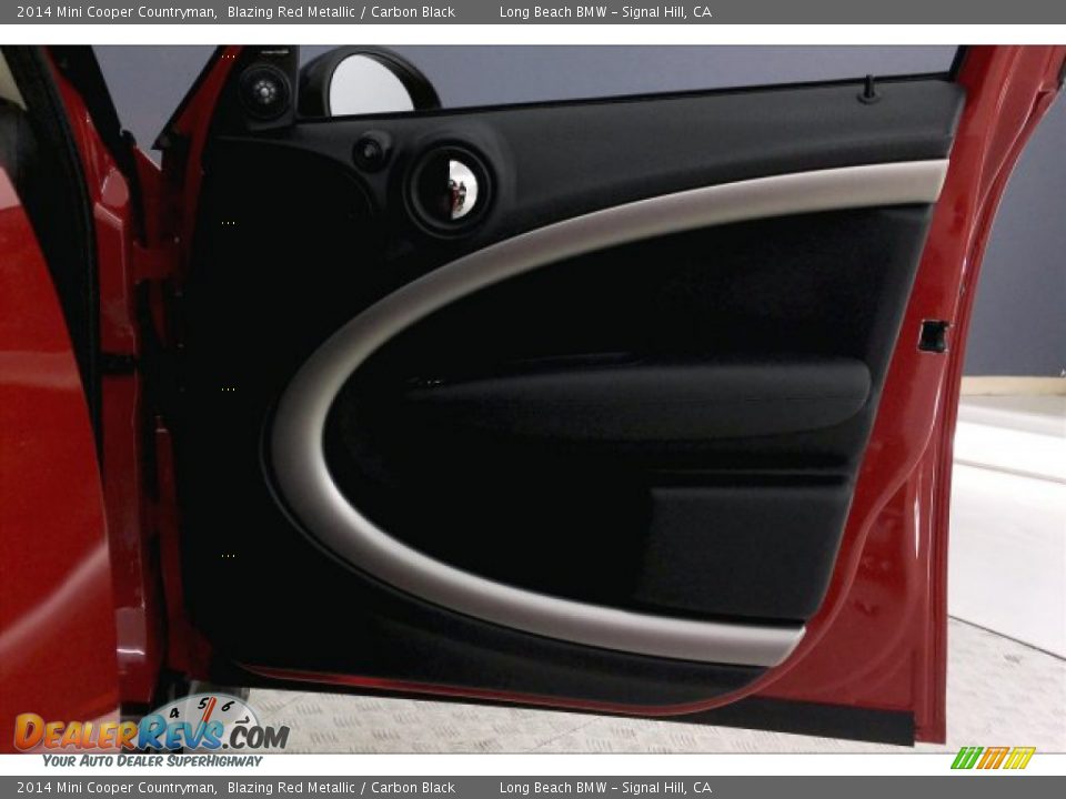 2014 Mini Cooper Countryman Blazing Red Metallic / Carbon Black Photo #23