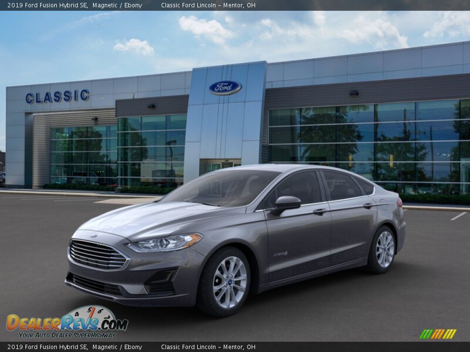 2019 Ford Fusion Hybrid SE Magnetic / Ebony Photo #1