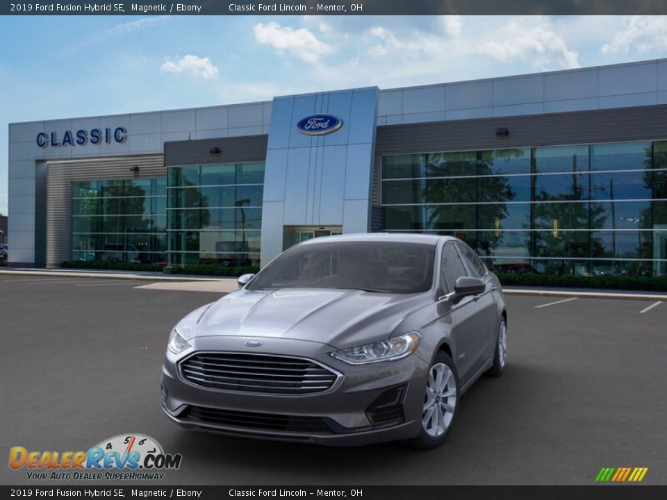 2019 Ford Fusion Hybrid SE Magnetic / Ebony Photo #2