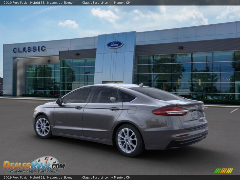 2019 Ford Fusion Hybrid SE Magnetic / Ebony Photo #4