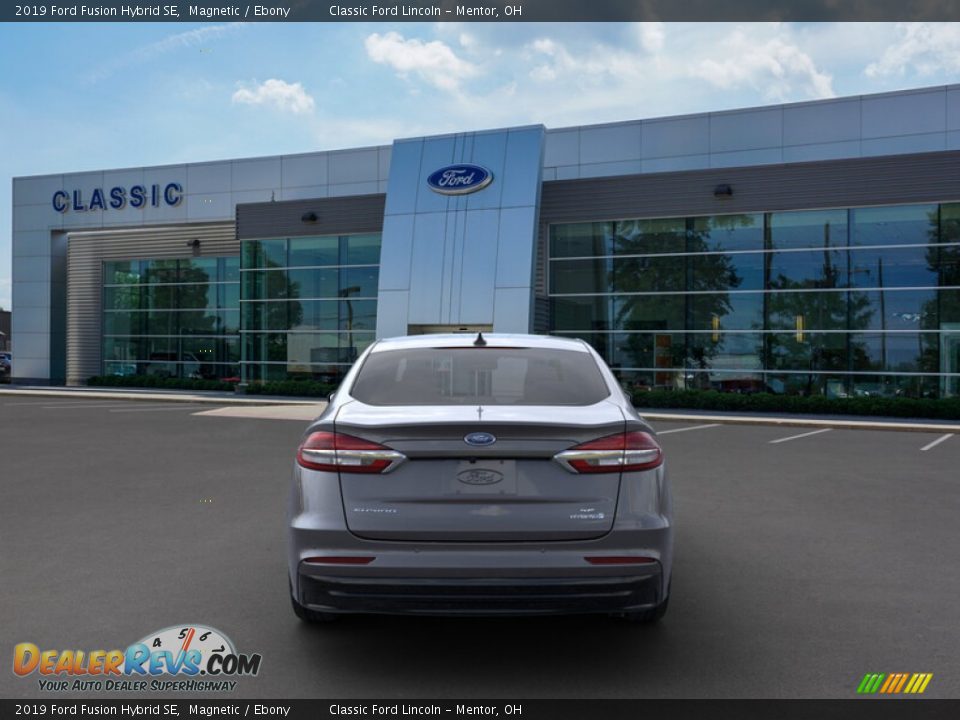 2019 Ford Fusion Hybrid SE Magnetic / Ebony Photo #5