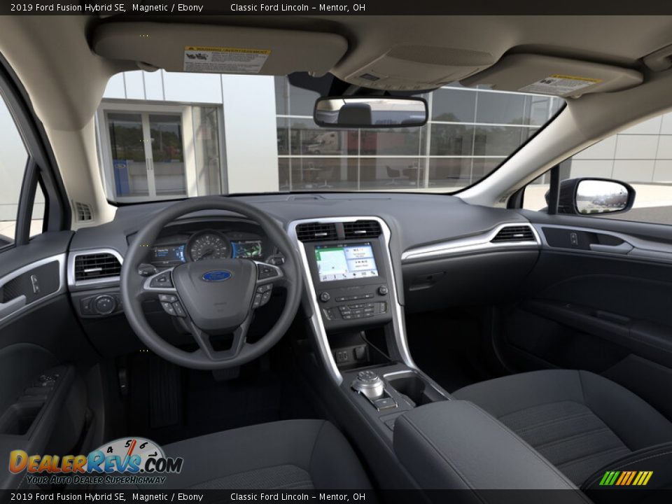 2019 Ford Fusion Hybrid SE Magnetic / Ebony Photo #9