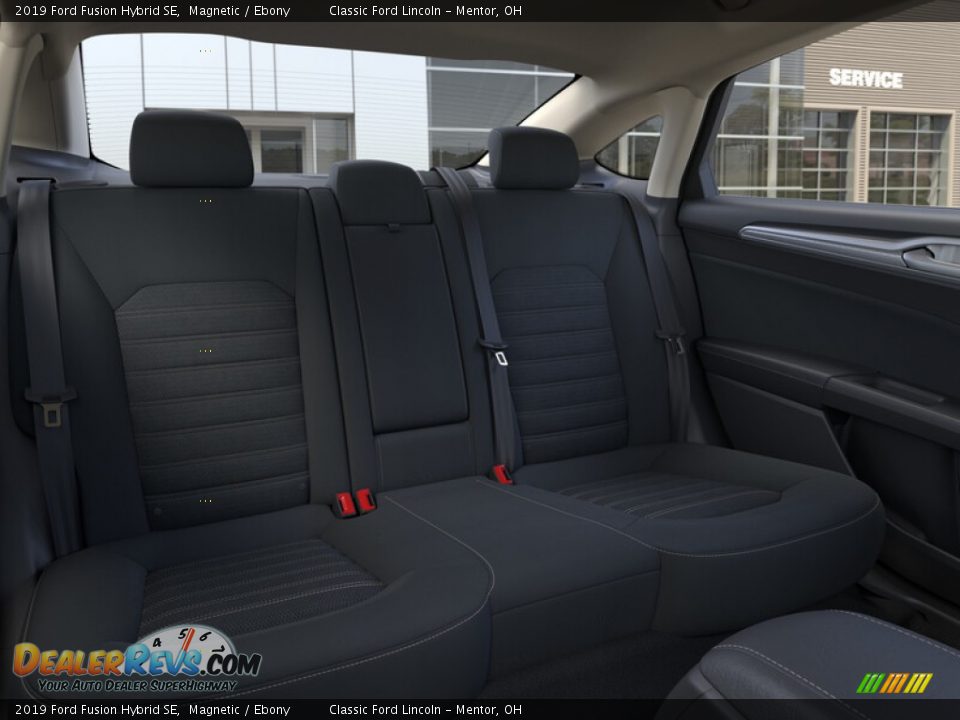 2019 Ford Fusion Hybrid SE Magnetic / Ebony Photo #11