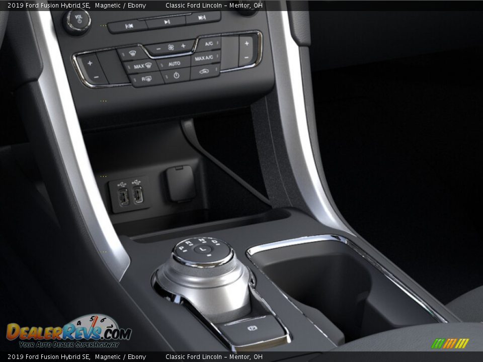 2019 Ford Fusion Hybrid SE Magnetic / Ebony Photo #15
