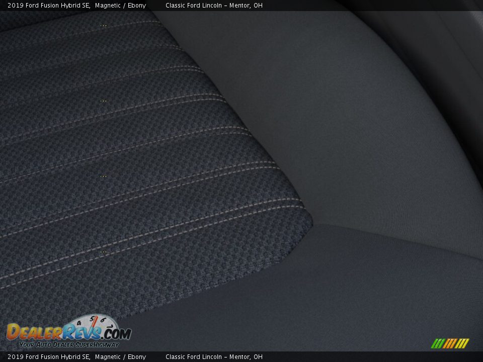 2019 Ford Fusion Hybrid SE Magnetic / Ebony Photo #16