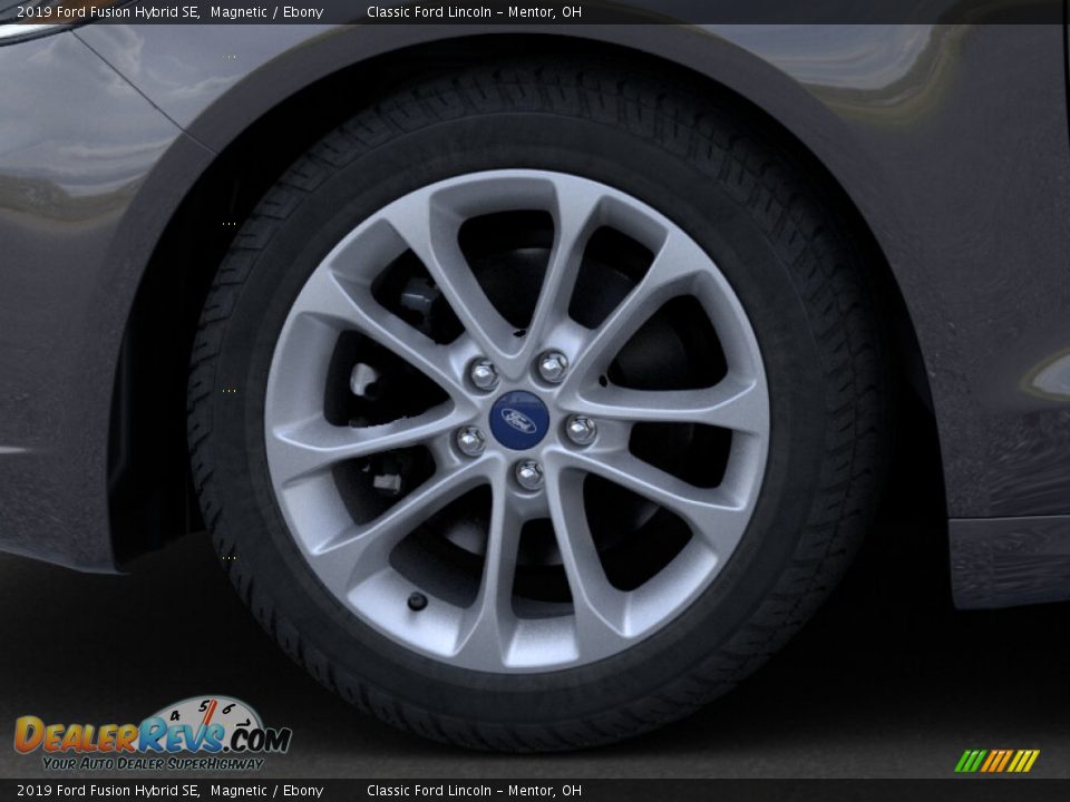 2019 Ford Fusion Hybrid SE Magnetic / Ebony Photo #19