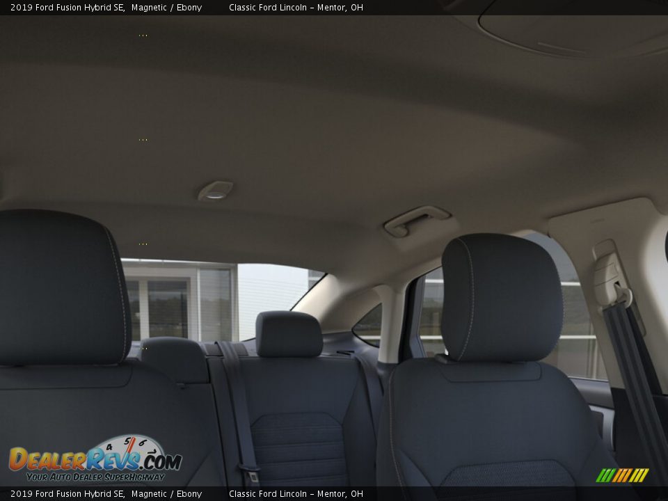2019 Ford Fusion Hybrid SE Magnetic / Ebony Photo #22