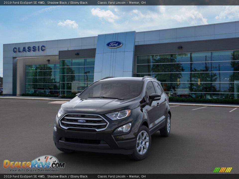 2019 Ford EcoSport SE 4WD Shadow Black / Ebony Black Photo #2