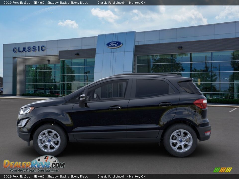 2019 Ford EcoSport SE 4WD Shadow Black / Ebony Black Photo #3
