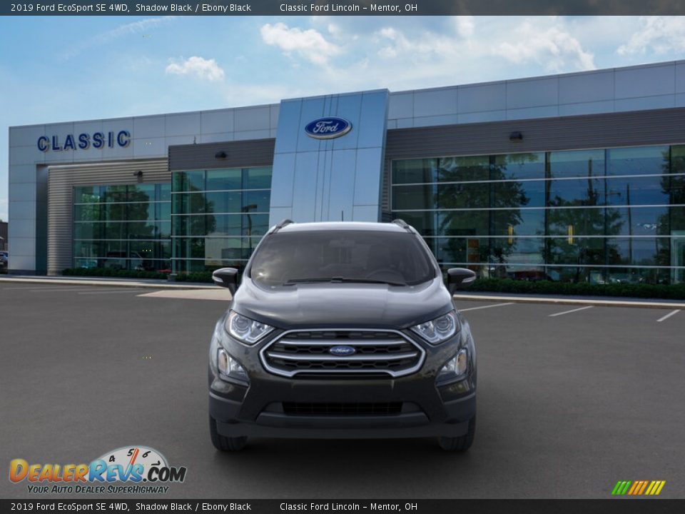 2019 Ford EcoSport SE 4WD Shadow Black / Ebony Black Photo #6
