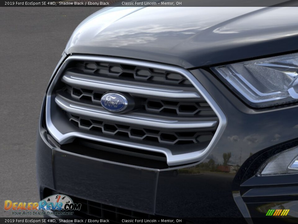 2019 Ford EcoSport SE 4WD Shadow Black / Ebony Black Photo #17