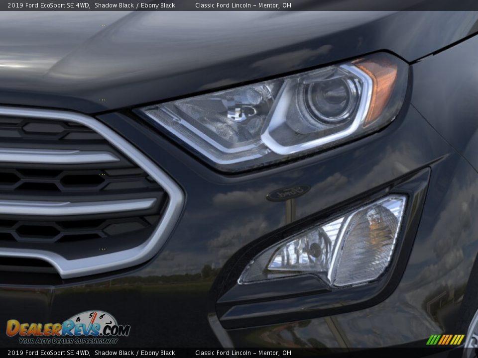 2019 Ford EcoSport SE 4WD Shadow Black / Ebony Black Photo #18