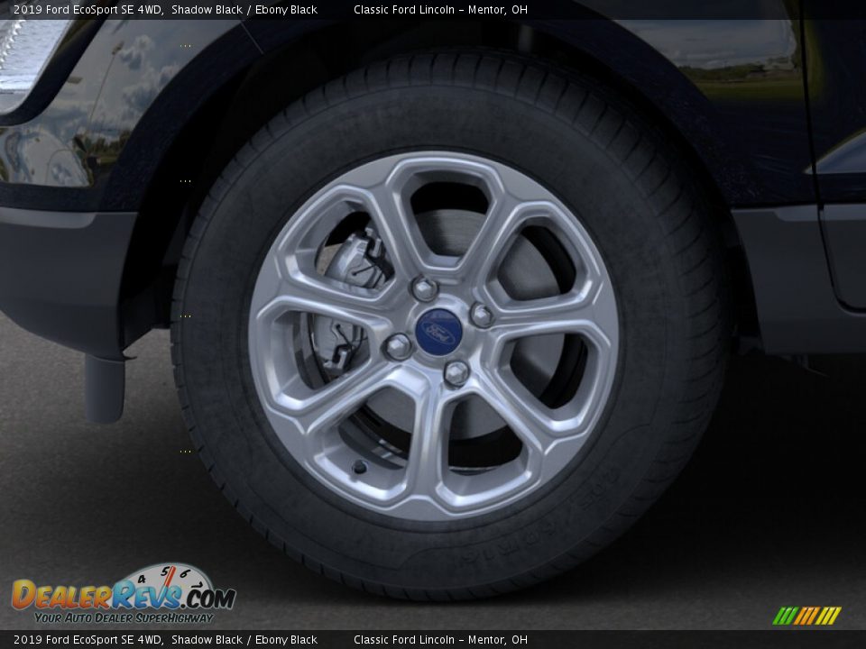 2019 Ford EcoSport SE 4WD Shadow Black / Ebony Black Photo #19