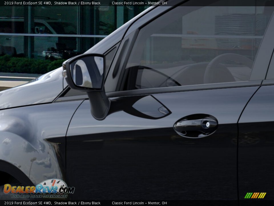 2019 Ford EcoSport SE 4WD Shadow Black / Ebony Black Photo #20