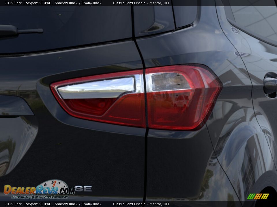 2019 Ford EcoSport SE 4WD Shadow Black / Ebony Black Photo #21