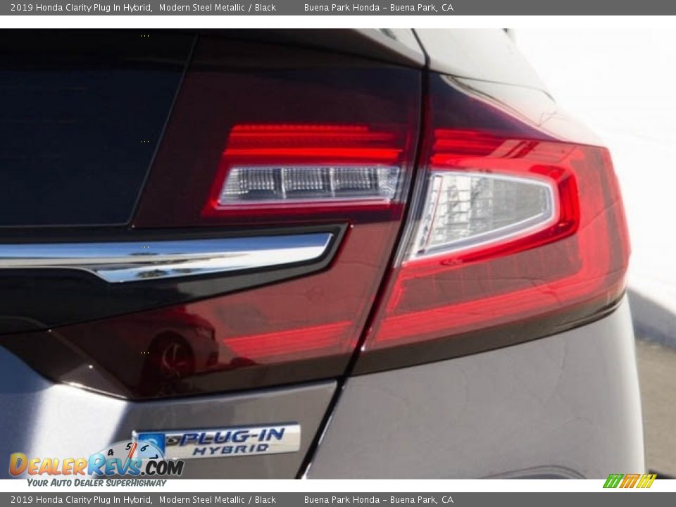 2019 Honda Clarity Plug In Hybrid Modern Steel Metallic / Black Photo #8