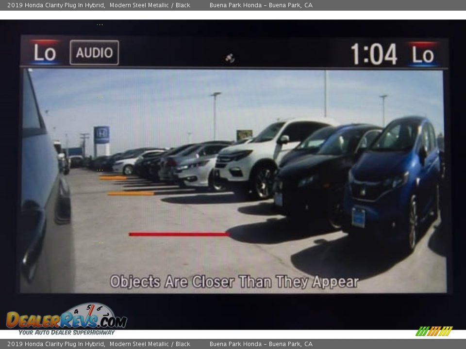 2019 Honda Clarity Plug In Hybrid Modern Steel Metallic / Black Photo #17