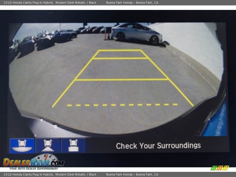 2019 Honda Clarity Plug In Hybrid Modern Steel Metallic / Black Photo #18