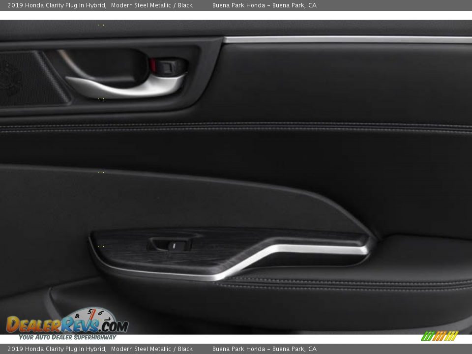 2019 Honda Clarity Plug In Hybrid Modern Steel Metallic / Black Photo #22