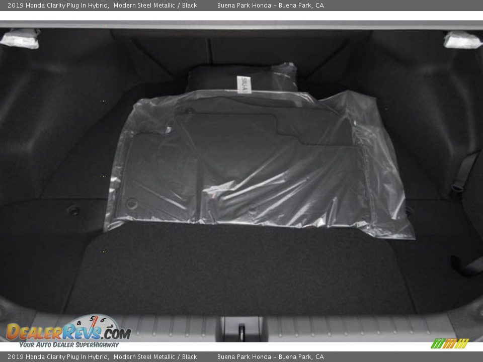 2019 Honda Clarity Plug In Hybrid Modern Steel Metallic / Black Photo #34