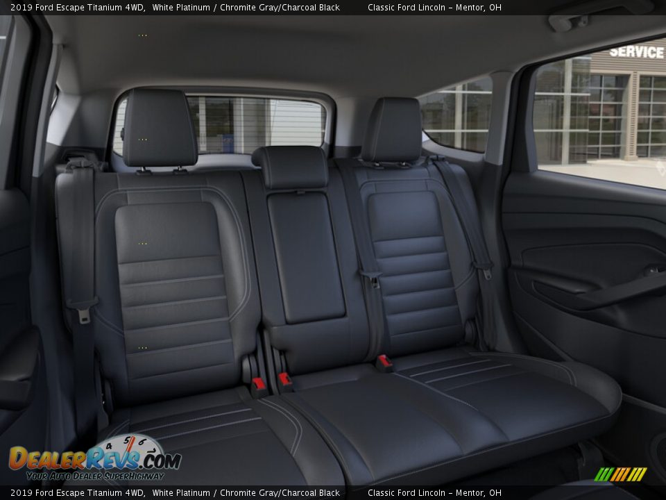 2019 Ford Escape Titanium 4WD White Platinum / Chromite Gray/Charcoal Black Photo #11
