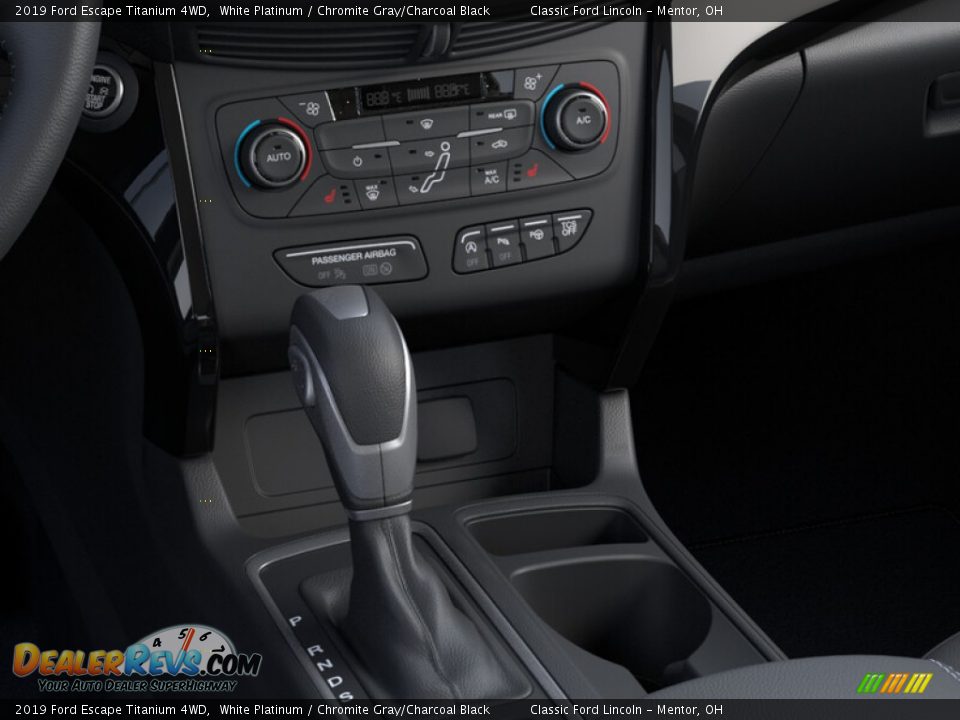 2019 Ford Escape Titanium 4WD White Platinum / Chromite Gray/Charcoal Black Photo #15
