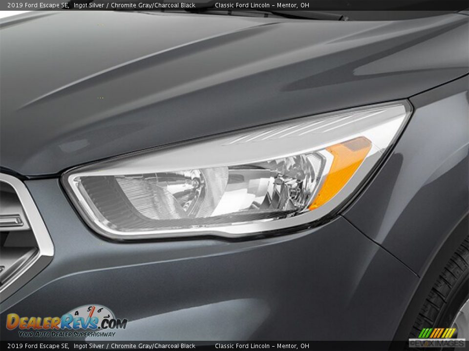 2019 Ford Escape SE Ingot Silver / Chromite Gray/Charcoal Black Photo #29